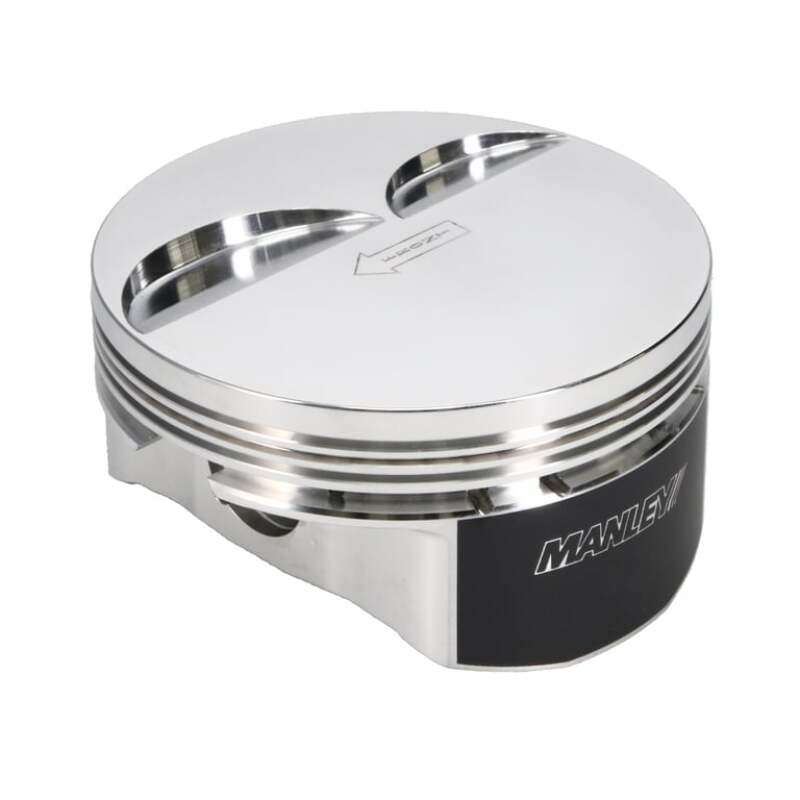 Manley Chevrolet LS Piston Set - 4.075in Bore 1.115in CH, -4.00 CC