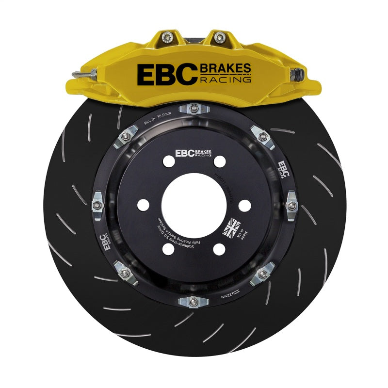 EBC Racing 12-21 BMW M240i F22 3.0T Yellow Apollo-6 Calipers 355mm Rotors Front Big Brake Kit