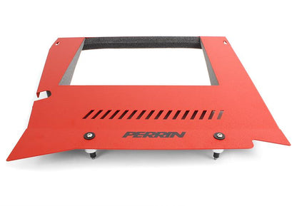PERRIN 15-21 Subaru WRX Engine Cover Kit (Intercooler & Pulley Covers Incl.) - Red