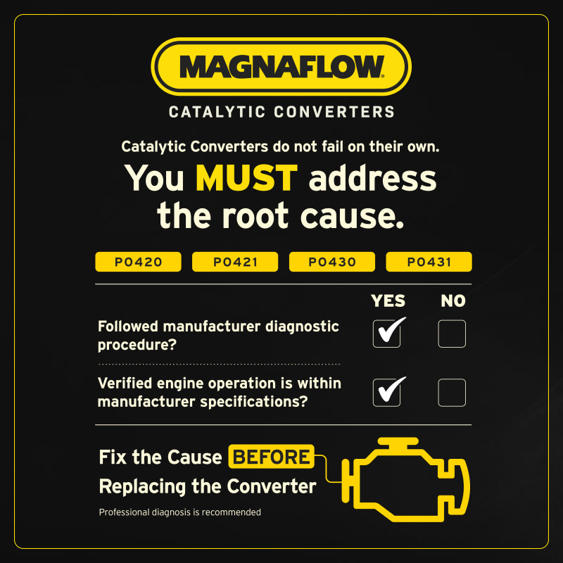 Magnaflow 00-01 Jeep Grand Cherokee 4.0L Direct Fit CARB Compliant Converter