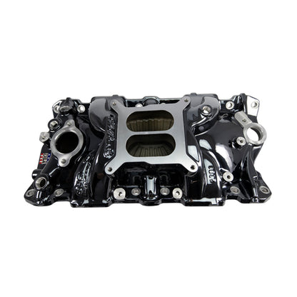 Edelbrock 55-86 Chevy SB Performer EPS Intake Manifold - Black Plasma Finish
