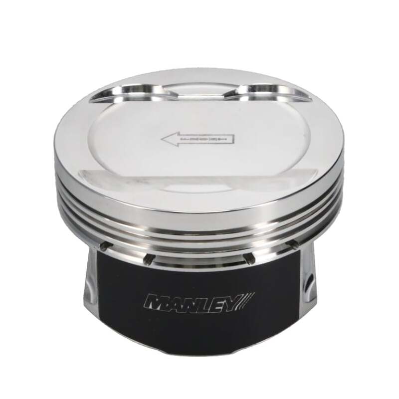 Manley Ford 3.7L DOHC Cyclone V6 Piston Set - 3.780in Bore 1.239in CH, -5.00 CC