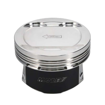 Manley Ford 3.7L DOHC Cyclone V6 Piston Set - 3.780in Bore 1.239in CH, -5.00 CC