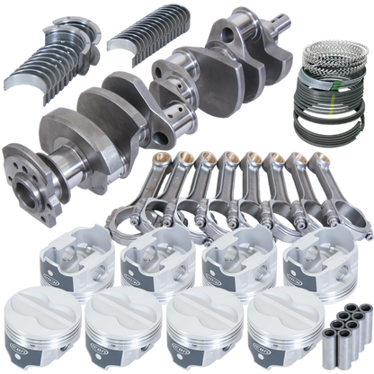 Eagle Chevy 350 3.750in Int Balance Crank 5.700in I-Beam Rod -10cc 4.030in Pistons Rotating Assembly