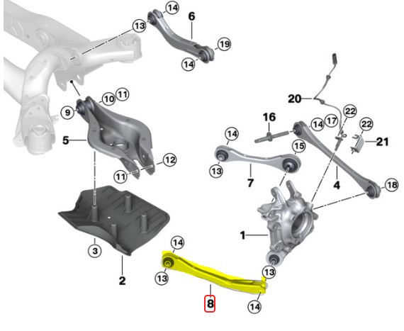 Billet Fork Arm Kit