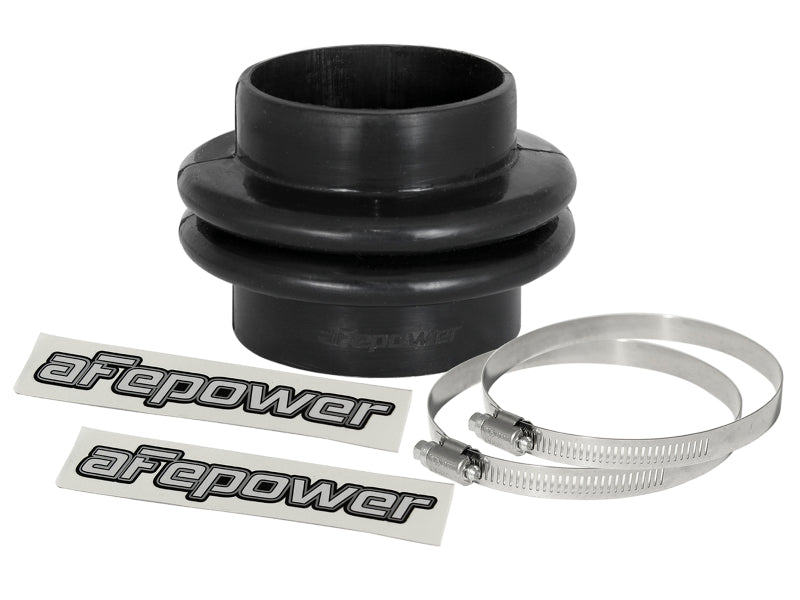 aFe Magnum FORCE Intake Coupling Kit(2-3/8 IN ID to 2-1/2 IN ID x 2-1/2 IN L)Reducing Coupler Black
