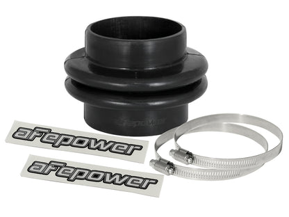 aFe Magnum FORCE Intake Coupling Kit(2-3/8 IN ID to 2-1/2 IN ID x 2-1/2 IN L)Reducing Coupler Black