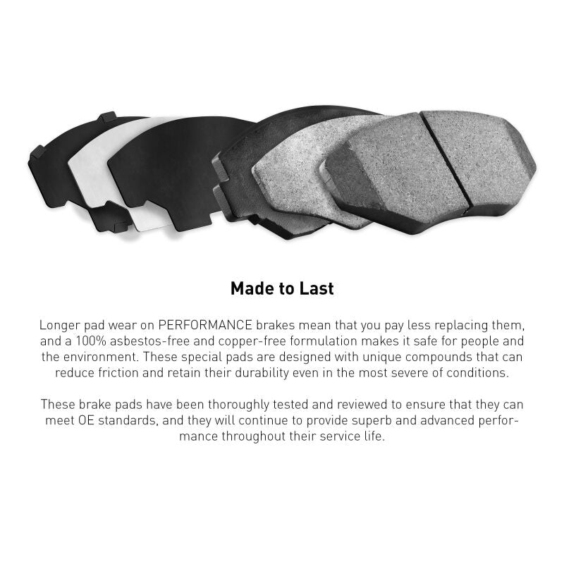 R1 01-05 Mazda Miata Front Performance Sport Brake Pads