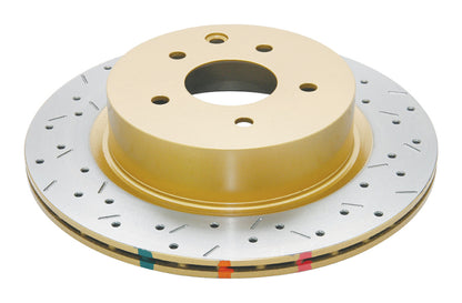 DBA 06-07 350Z / 05-07 G35 / 06-07 G35X Rear Drilled & Slotted 4000 Series Rotor