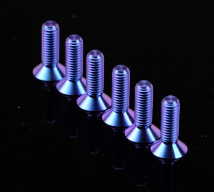 NRG - STEERING WHEEL SCREW KIT UPGRADE PURPLE TITANIUM