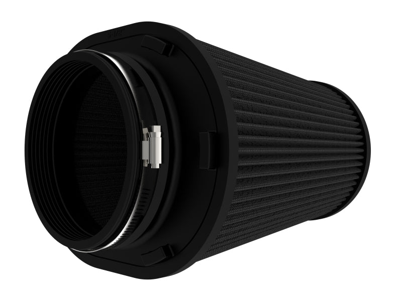 aFe Magnum FORCE Intake Air Filter w/Black Pro 5R 5-1/2IN F x (10x8)IN B x (8x6) T (Inverted) x 9IN