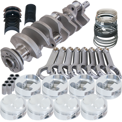 Eagle Chevy 502 4.250in Counterweight Crank 6.535in H-Beam 46cc 4.600in Pistons Rotating Assembly