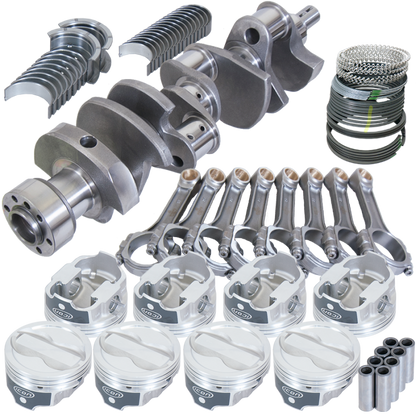 Eagle Chevy LT1350 1Pc 3.750in Crank 6.000in I-Beam Rods -18cc 4.040in Pistons Rotating Assembly