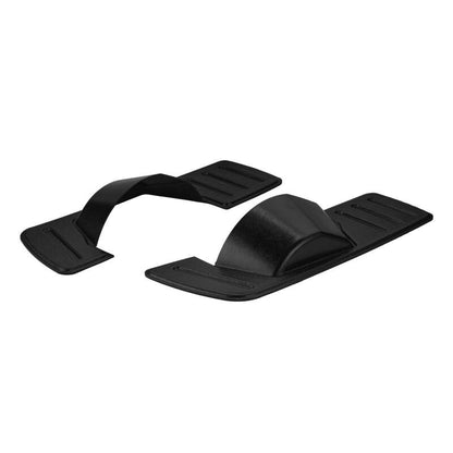 DS18 14-23 Harley-Davidson Saddle Bag Mid Bass Adapter Ring Top Cover to Seal Bags 1x10in ABS Black