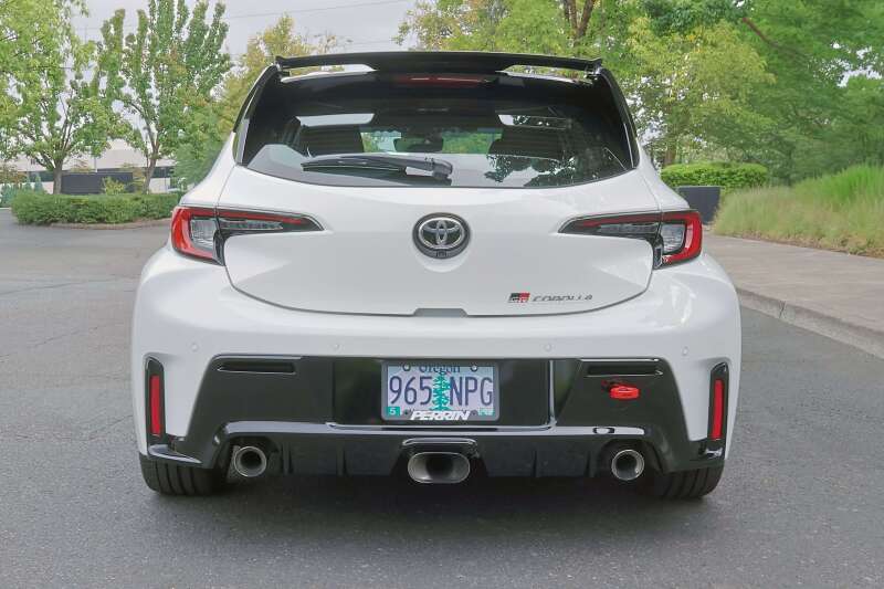 PERRIN 23-26 Toyota GR Corolla Rear Tow Hook - Red