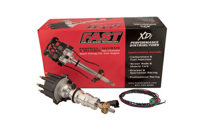 Fast Distributor, Xdi Race Efi For Small Cap Ford Fe W/ Bronze Gear