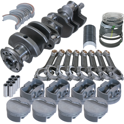 Eagle Pontiac 400 4.250in Crank 6.800in I-Beam Rods -6cc Flat Top 4.155in Pistons Rotating Assembly
