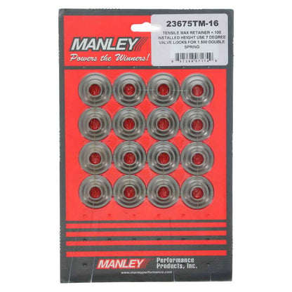 Manley Spring Retainer, RET-TENSILE MAX 10 DEG. +.100