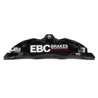 EBC Racing 98-06 Audi TT Quattro 8N 1.8T Black Apollo-4 Calipers 330mm Rotors Front Big Brake Kit
