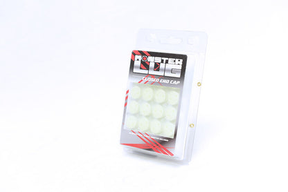 Wheel Mate 14x1.50 Monster Lug Silver Lug Nut Caps