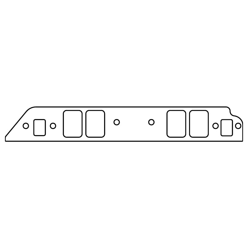 Cometic Chevy Gen-4 BB V8 Intake Mani Gasket .060in Fiber-1.750in X 2.500in Rectangular Port-20 Pack