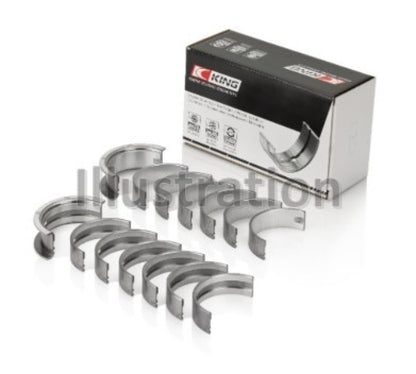 King Engine Bearings BMW M30B35/25/28/32/33/35 Main Bearing Set (Size +0.5)