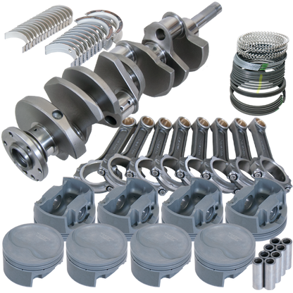 Eagle Ford FE 4.250in Crank 6.700in I-Beam Rods -18cc Inv Dome 4.100in Pistons Rotating Assembly