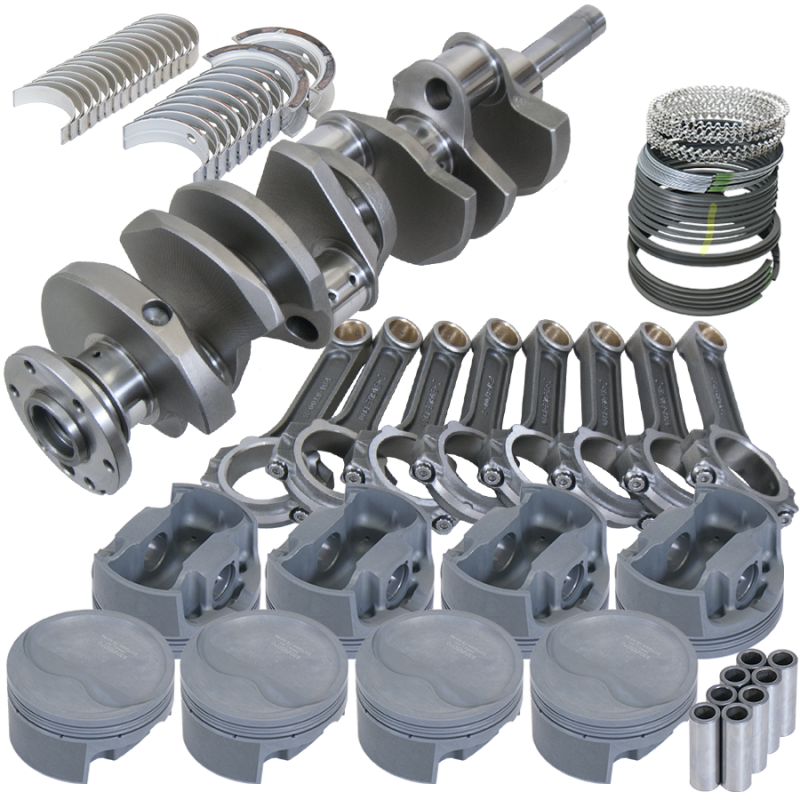 Eagle Ford FE 4.250in Crank 6.700in I-Beam Rods -20cc Inv Dome 4.270in Pistons Rotating Assembly