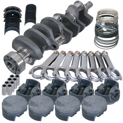 Eagle Chevy 454 4.250in Crank 6.385in H-Beam -3cc Flat Top 4.320in Pistons Rotating Assembly