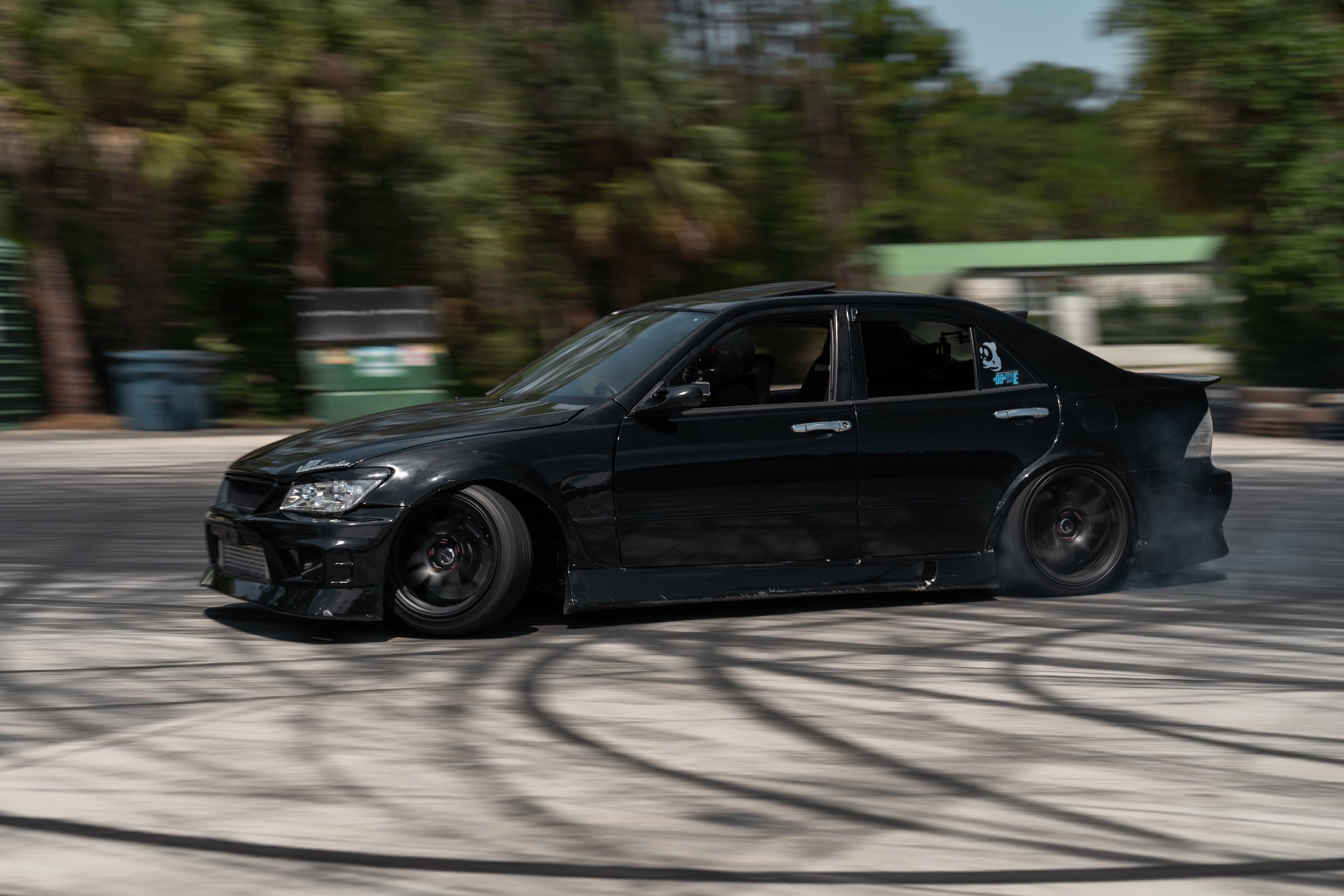 JP IS300 Drifting at the compound