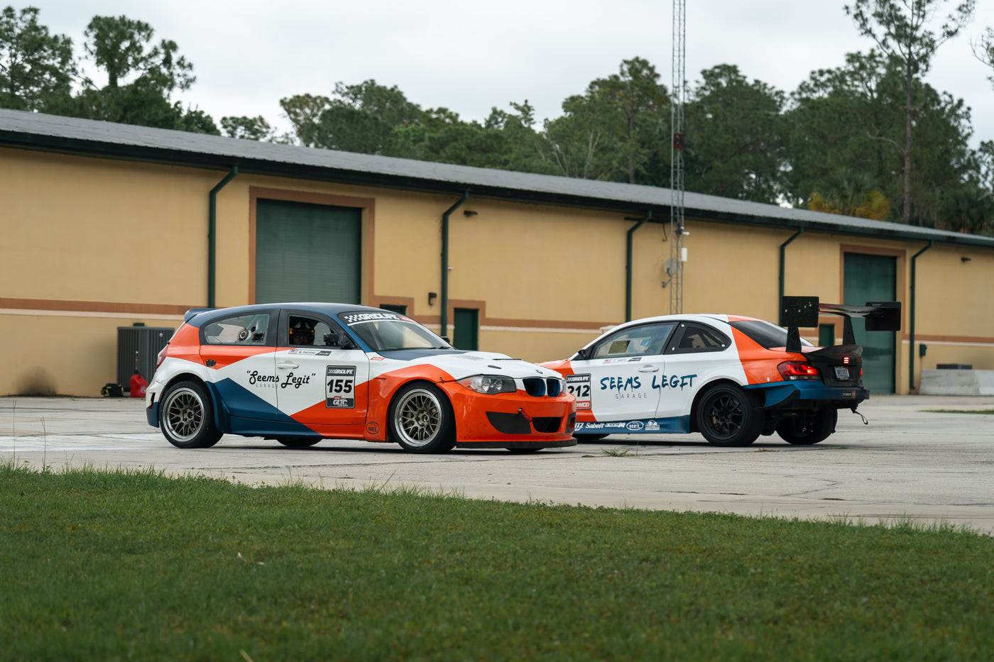 Seems legit garage BMWs at LZ Compound