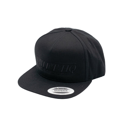 Drift HQ - Serif Styling Logo Snapback Hat (NEW)
