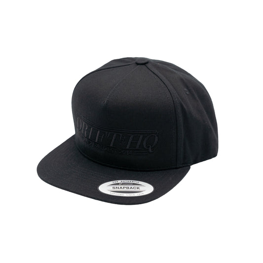 Drift HQ - Serif Styling Logo Snapback Hat (NEW)