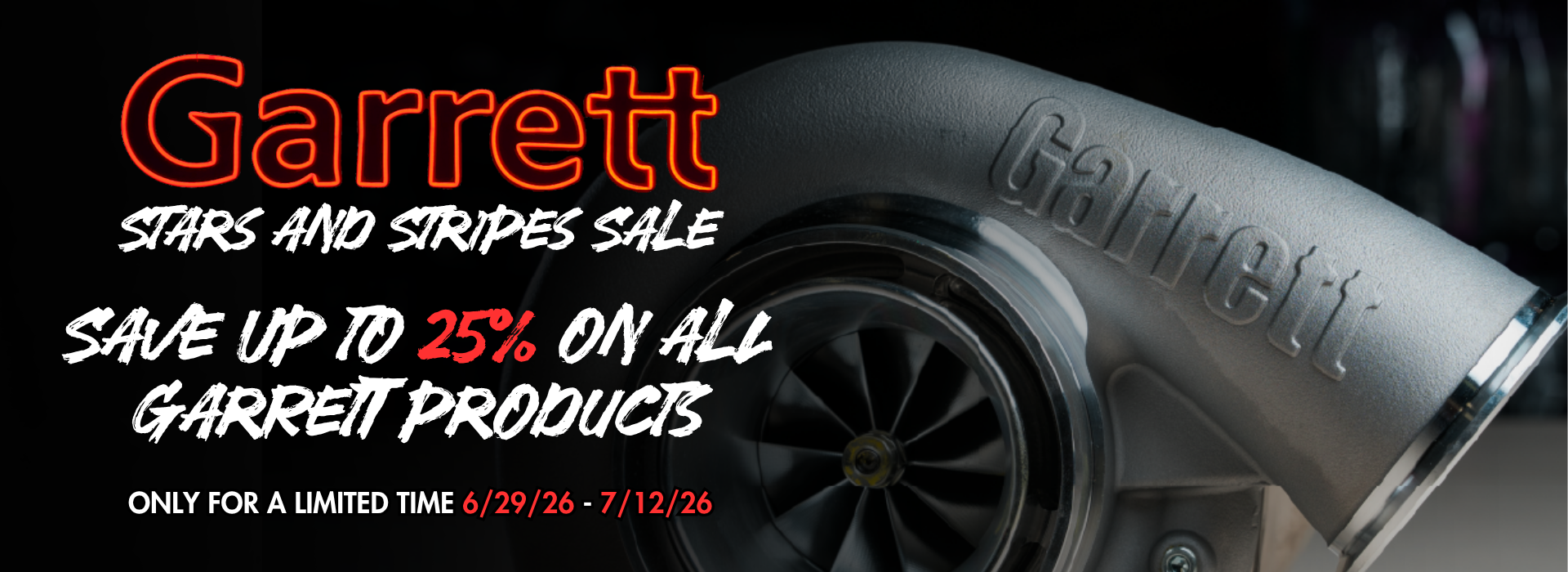 Garrett - Stars and Stripes sale - up to 25% off