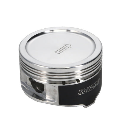 Manley Ford 4.6L Modular V8 Piston Set - 3.572in Bore 1.200in CH, -11.00 CC