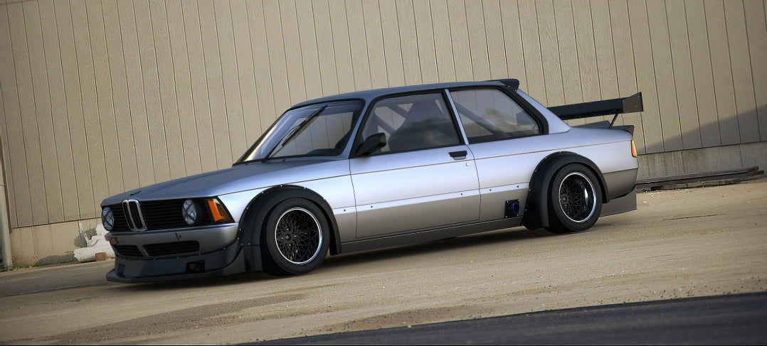 Condor Speed Shop - Polycarbonate Door Window Kit - E21 Coupe