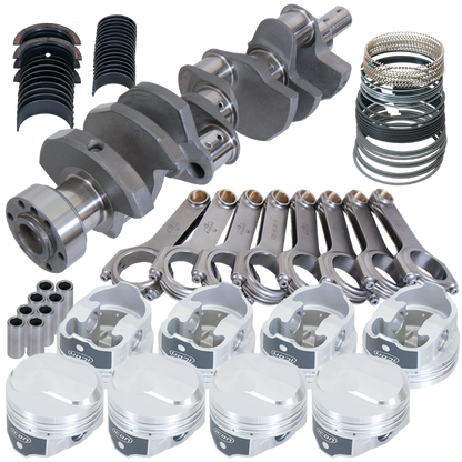 Eagle Chevy 454 1Pc 4.000in Crank 6.135in H-Beam 38cc Dome 4.320in Pistons Rotating Assembly