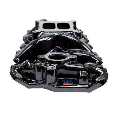Edelbrock 55-86 Chevy SB Performer EPS Intake Manifold - Black Plasma Finish