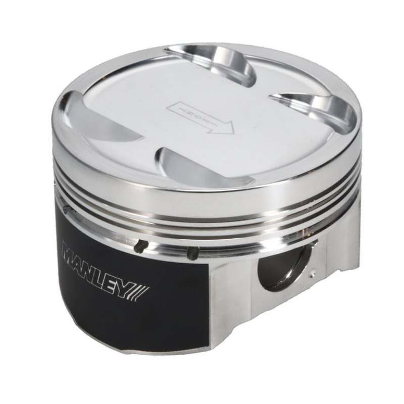 Manley Mitsubishi 2.0L 4B11T Piston Set - 86.50mm Bore 1.155in CH, -3.50 CC
