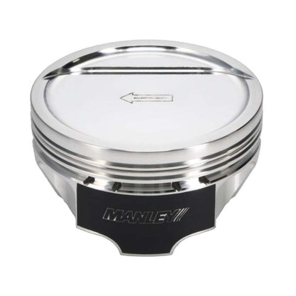 Manley Chevrolet LS Piston Set - 4.135in Bore 1.115in CH, -18.00 CC