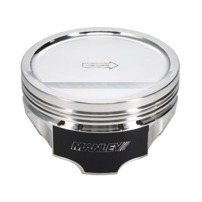 Manley Chevrolet LS Piston Set - 4.130in Bore 1.115in CH, -18.00 CC