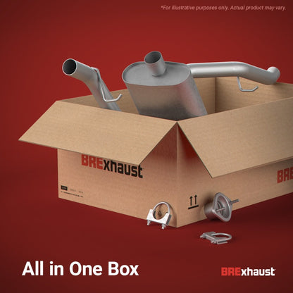 BRExhaust 19-25 Nissan Altima 2.5L Direct-Fit Replacement Exhaust Kit
