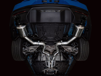 AWE Tuning 2024 Ford Mustang GT Fastback S650 RWD Touring Catback Exhaust w/ Dual Diamond Black Tips