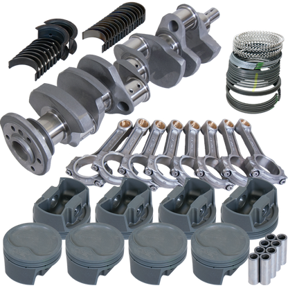 Eagle Chevy 350 3.750in Crank 5.700in I-Beam Rods -16cc 4.030in Pistons Rotating Assembly