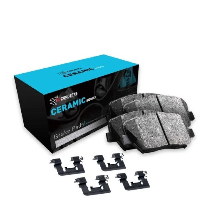 R1 93-97 Infiniti Q45 Front Ceramic Brake Pads and Hardware Kit