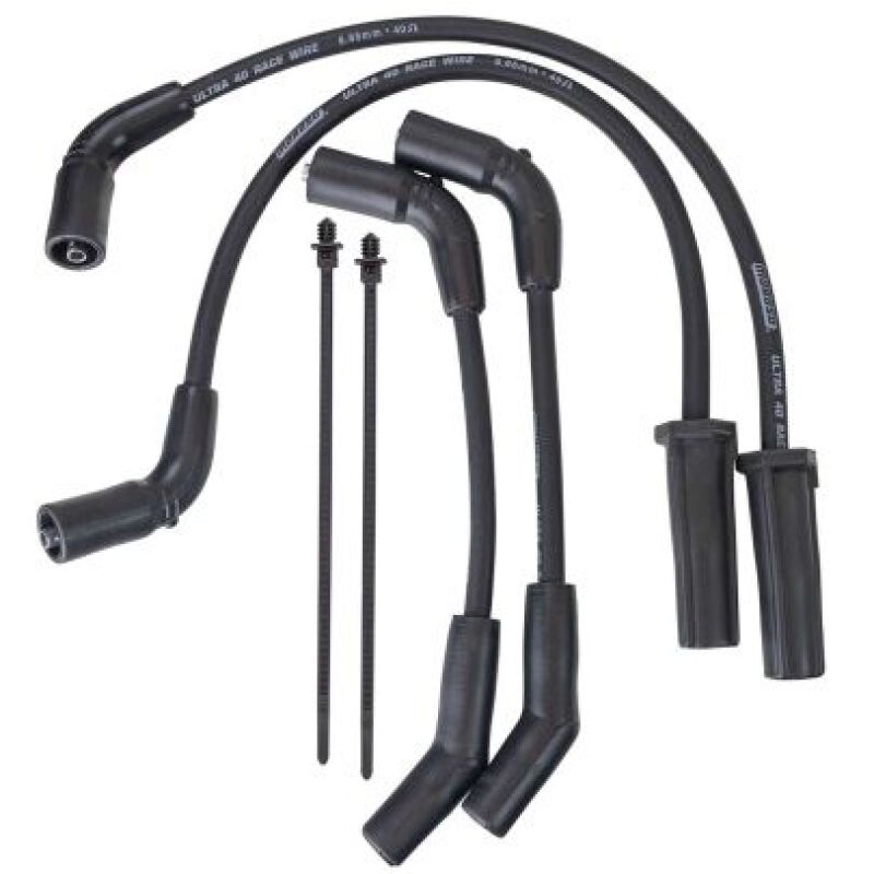 Moroso 2024+ Harley-Davidson M8 Touring Ultra 40 Ignition Wire Set - Black