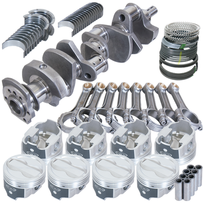 Eagle Chevy LT1350 1Pc 3.750in Crank 5.700in I-Beam Rods -18cc 4.000in Pistons Rotating Assembly