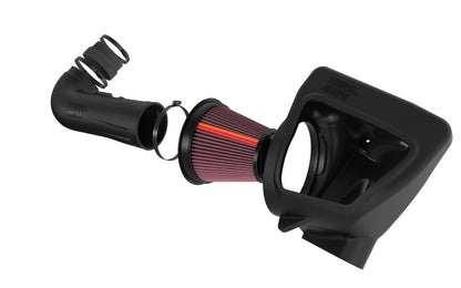 K&N 16-24 Chevy Camaro SS V8-6.2L F Performance Air Intake System