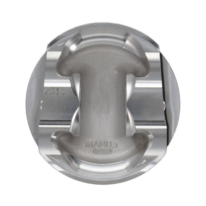 Manley Nissan GTR VR38DETT 99mm Bore 88.4mm Stroke -2cc Dish Turbo Tuff Piston Set w/ Rings