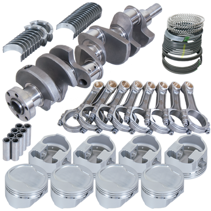 Eagle Ford 289/302 3.400in Crank 5.400in I-Beam Rods -12.5cc 4.000in Pistons Rotating Assembly